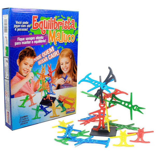 Encontraproduto.com.br - Brinquedo Equilibrista Maluco Jogo Educativo Infantil