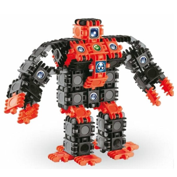 Encontraproduto.com.br - THE ROBOTS MINIBOT ROBÔ PARA MONTAR 91 PEÇAS