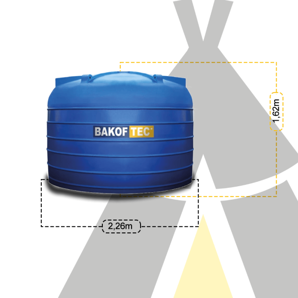Encontraproduto.com.br - Tanque de Polietileno 5.000L - BAKOF