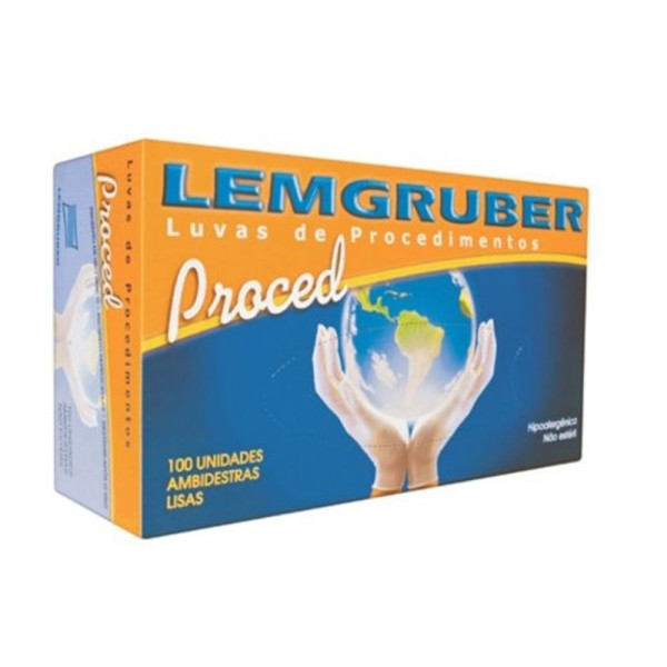 Encontraproduto.com.br - Luva Procedimento Lemgruber Tamanho PP 100 Unidades