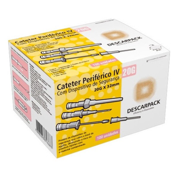Encontraproduto.com.br - CATETER IV CIRUGICO INTRAVENOSO DESCARPACK 24G
