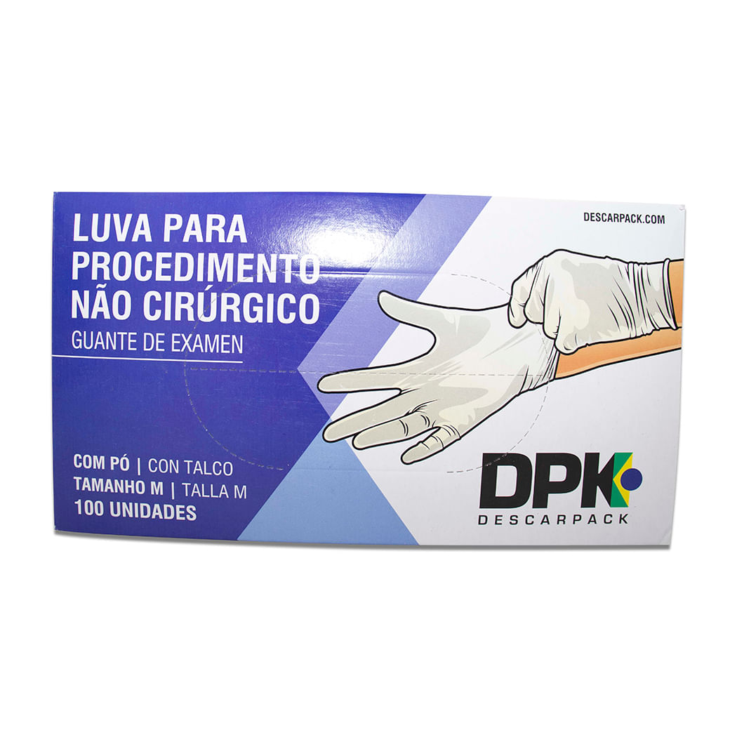 Encontraproduto.com.br - Luva De Procedimento Látex Com Pó - Descarpack