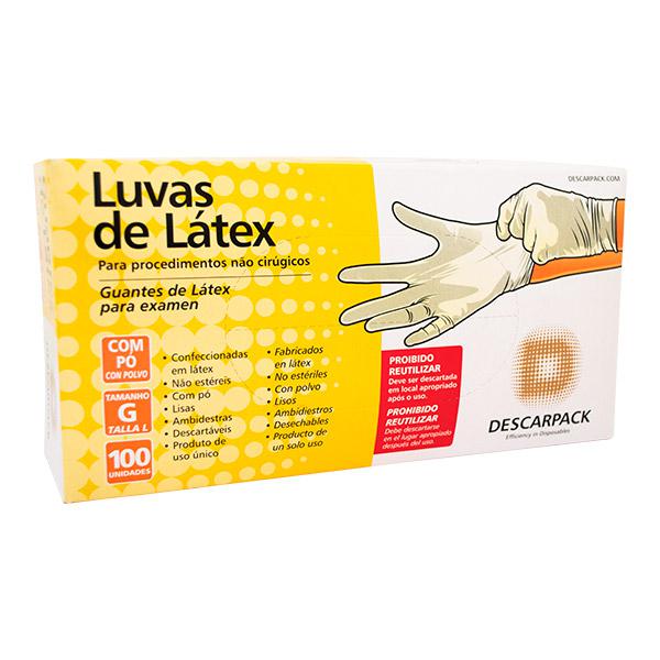 Encontraproduto.com.br - Luva de Procedimento G com Pó - Caixa com 100 unidades