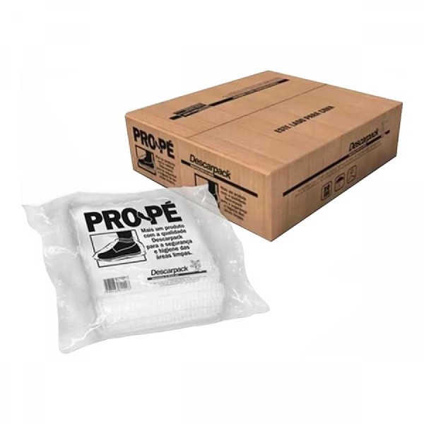 Encontraproduto.com.br - Sapatilha Propé Descartável Descarpack com 100 Unidades