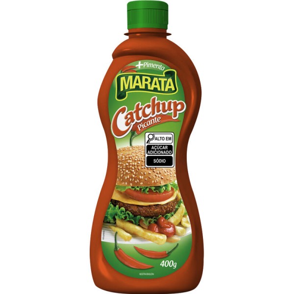 Ketchup Maratá Picante Squeeze 400g