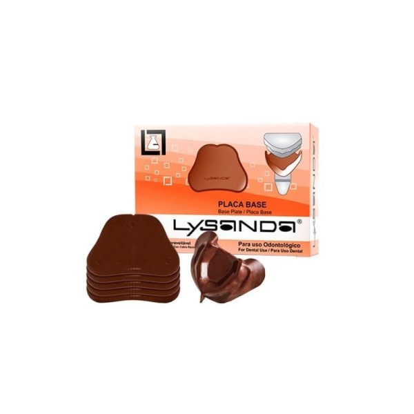 Encontraproduto.com.br - Placa Base Marrom Grossa com 05 - Lysanda