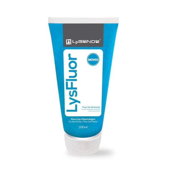 Fluor Gel Acidulado Lysfluor Tutti-Frutti - Lysanda