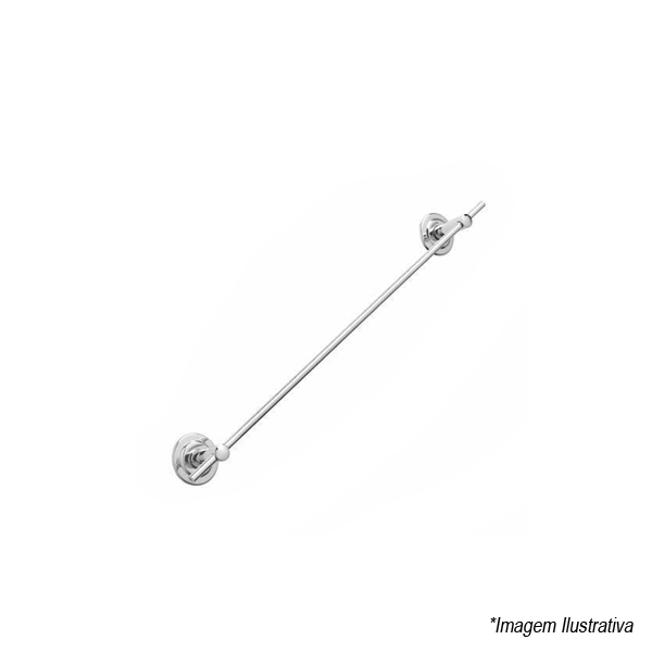 Toalheiro Reto Inox - Megaflex