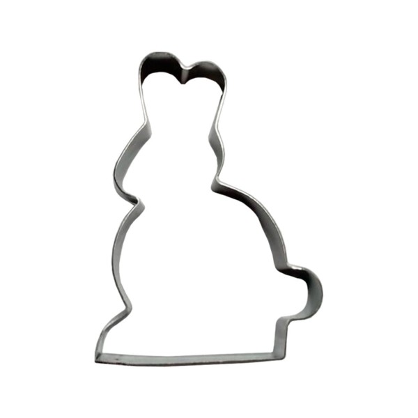 Cortador Inox Coelho Sentado Pequeno Unidade - Lamare