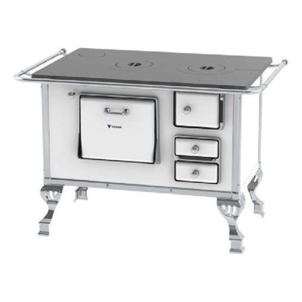 Encontraproduto.com.br - Fogão a lenha Nº 2 Esquerdo Branco 7669 Venax