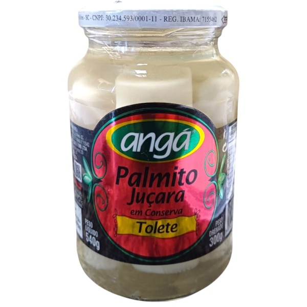Palmito Juçara Angá Tolete 300g