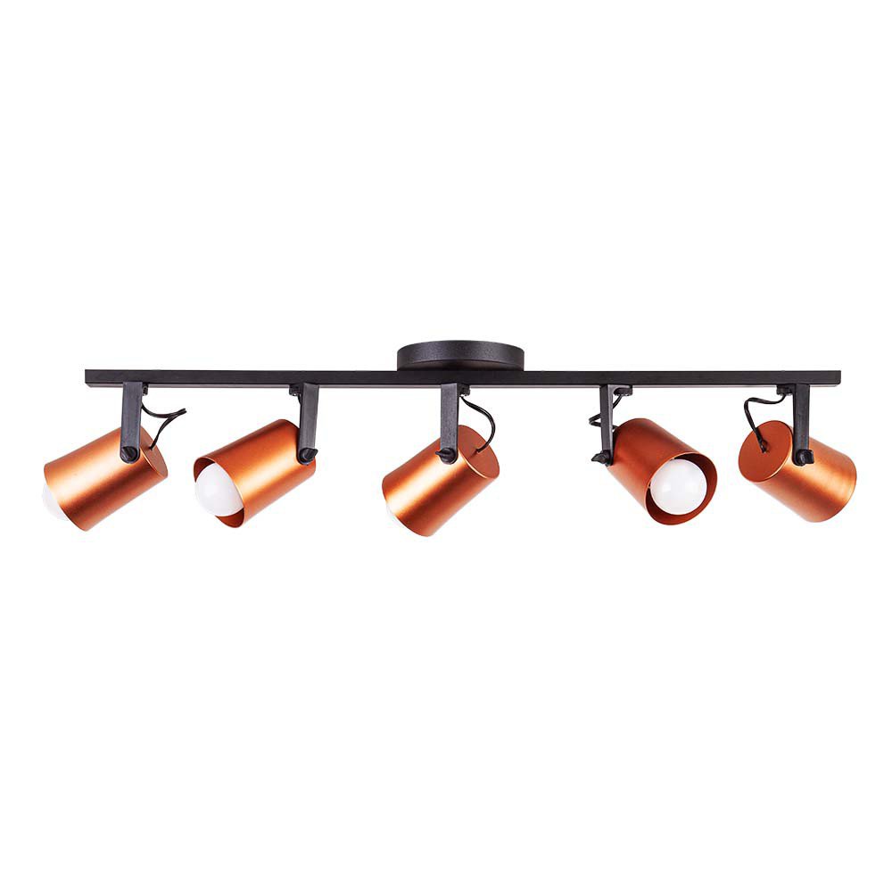 Encontraproduto.com.br - Luminária Trilho de Spot 3 Lâmpadas Fokus 20W Alumínio Startec 147190118 Cobre Bivolt
