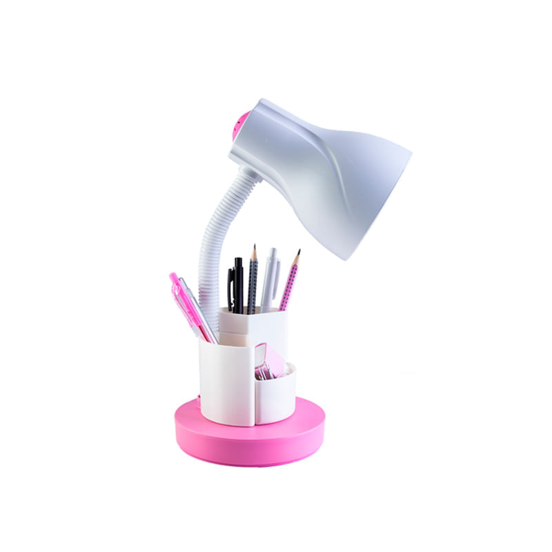 Encontraproduto.com.br - Luminária de Mesa Startec Spiralle com Porta Lápis E27 Bivolt