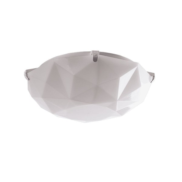 Encontraproduto.com.br - Plafon Sides M3 Branco E27 2 Lâmpadas Startec
