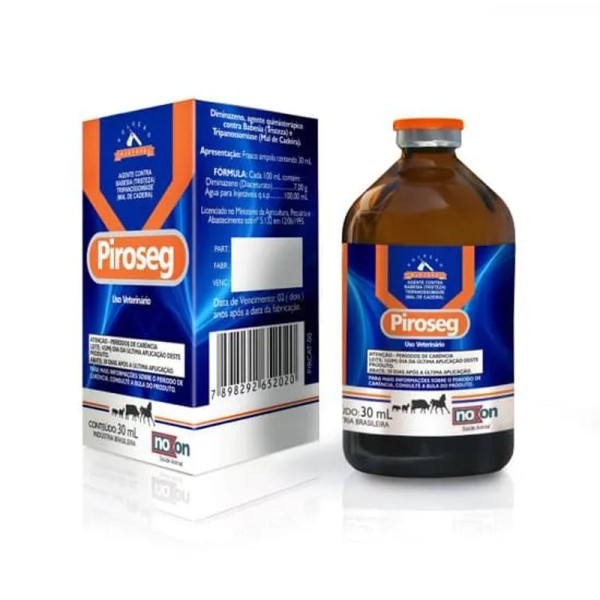 Encontraproduto.com.br - Medicamento Antibiótico Piroseg Injetável 30ml