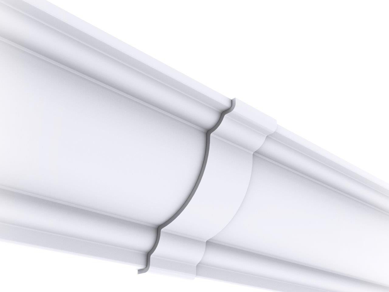 Encontraproduto.com.br - Uniao Acabamento Pvc Premium Plasbil Branco