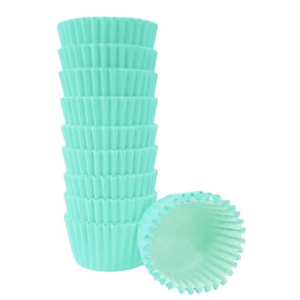 Encontraproduto.com.br - Forminha Lisa para Doces Azul No 5 c/100 - Reiki