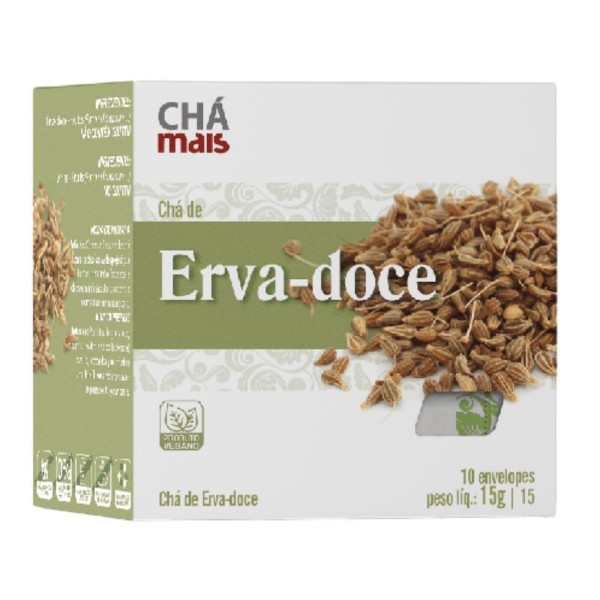 Encontraproduto.com.br - Chá Erva Doce 10 Sachês - Chá Mais
