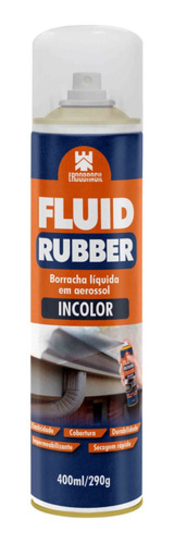 Fluid Rubber - Borracha Líquida Incolor 400ml/290g