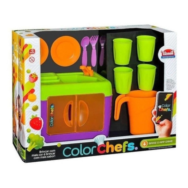 Encontraproduto.com.br - KIT PIA COLOR CHEFS - USUAL