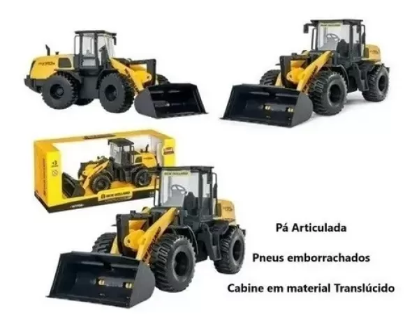 Trator PA Carregadeira W170B NEW Holland Usual Plastic 579