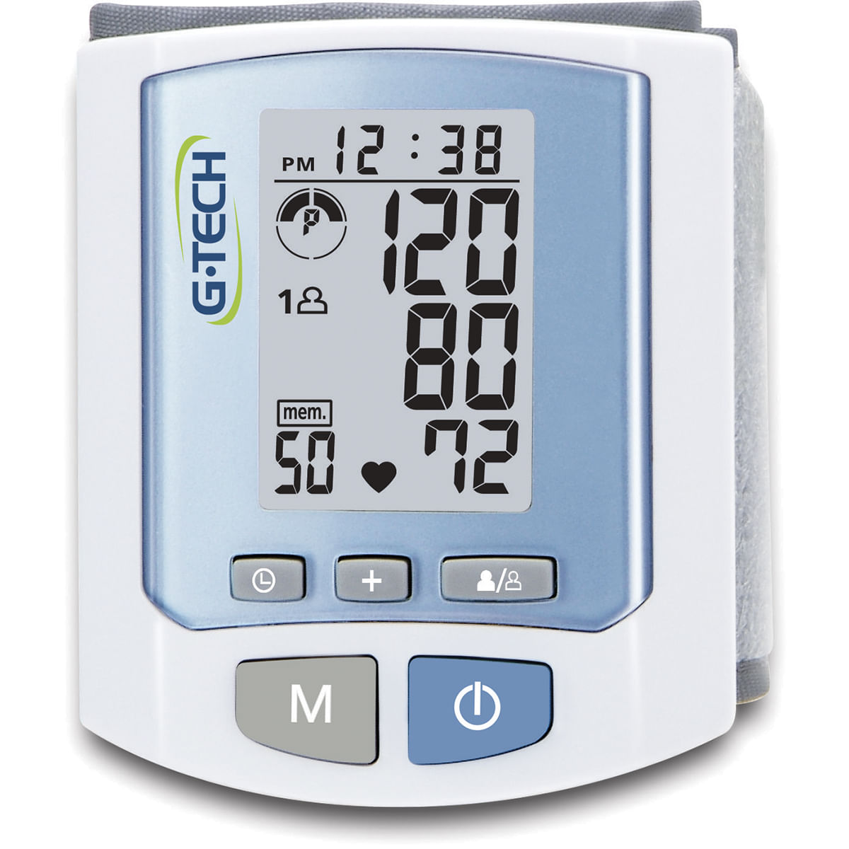 Monitor Pressão Arterial G-Tech Digital Pulso BPRW450 com 100 Memórias (Emb. contém 1un.)