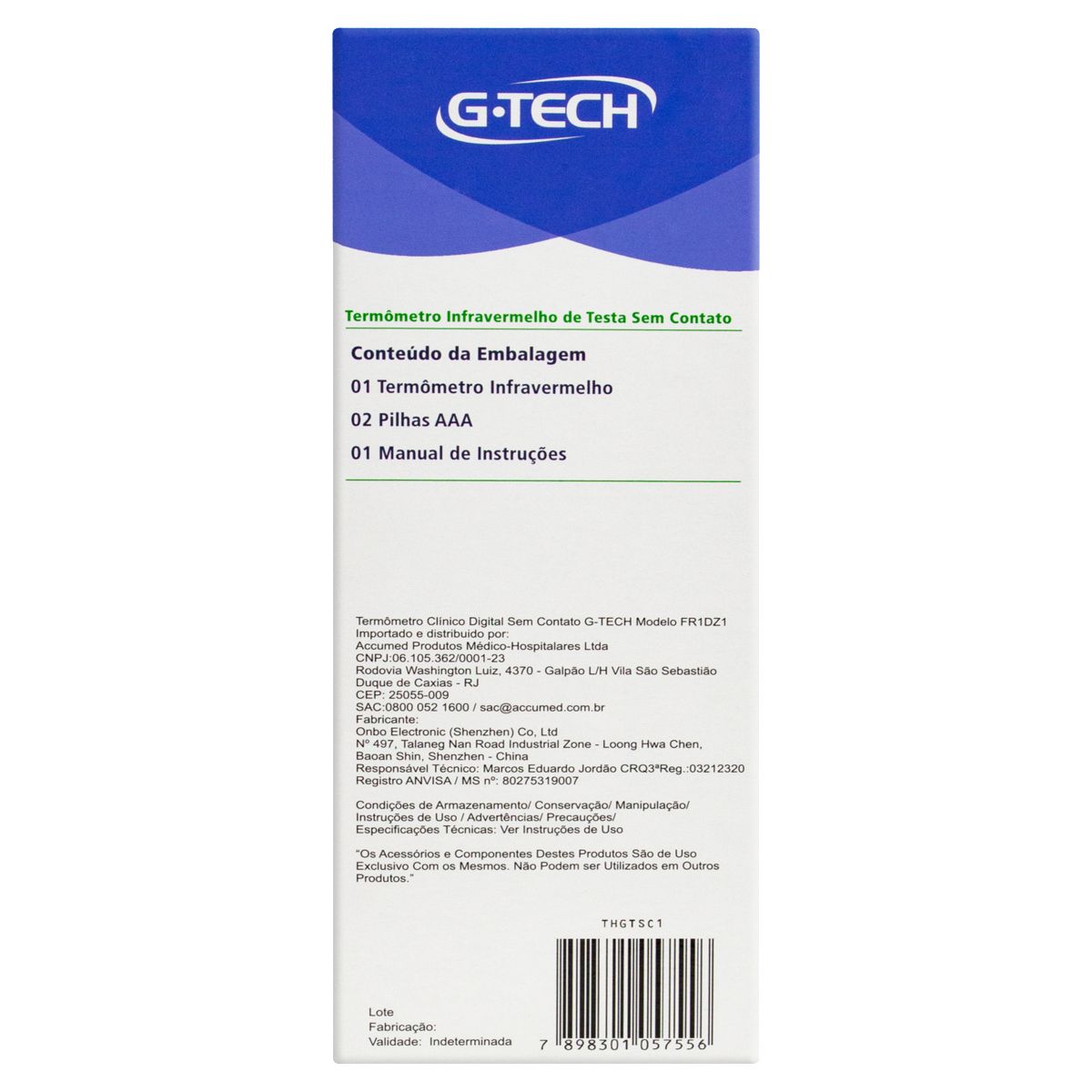 Encontraproduto.com.br - Termômetro Gtech sem Contato