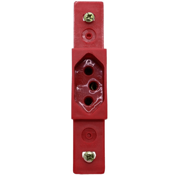 Módulo Tomada 2P+T 20A 250V Pb Vermelho Transmóbil