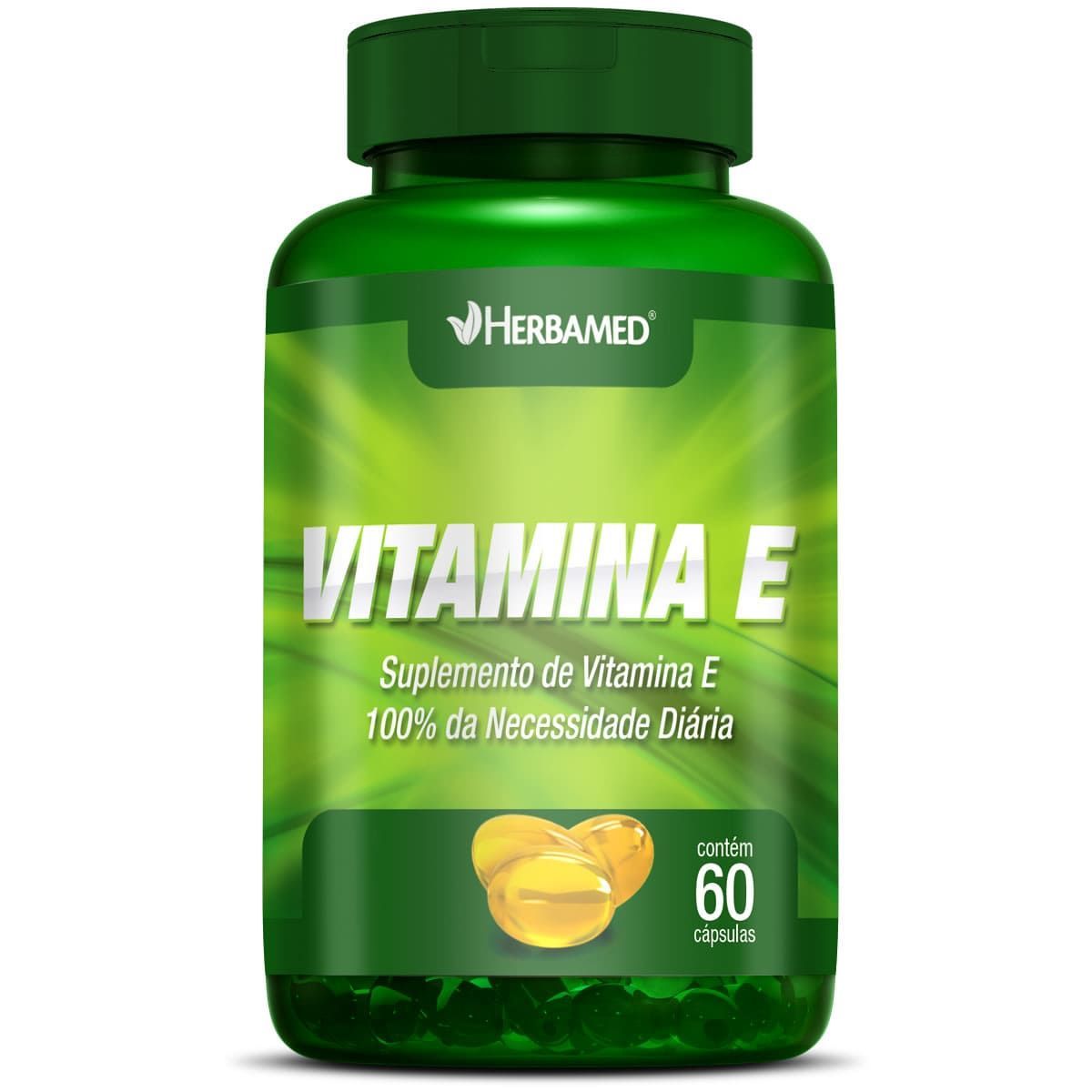 Vitamina E 400mg C/60 Cápsulas - Herbamed