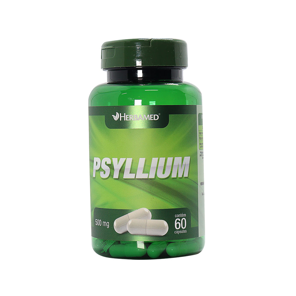 Psyllium 500mg 60 Cápsulas