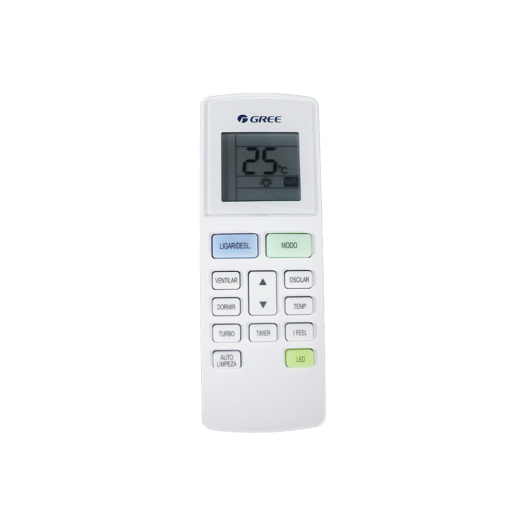 Ar Condicionado Split Hi Wall Inverter Gree G-Diamond Top Connection 9.000 Btus Quente e Frio 220v