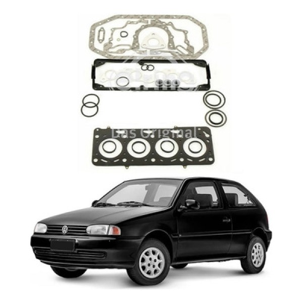 Encontraproduto.com.br - Jogo de Junta Motor completo Sem Gol 1997 a 2001 1.0 8v SOHC EA111 AT Elring 589572