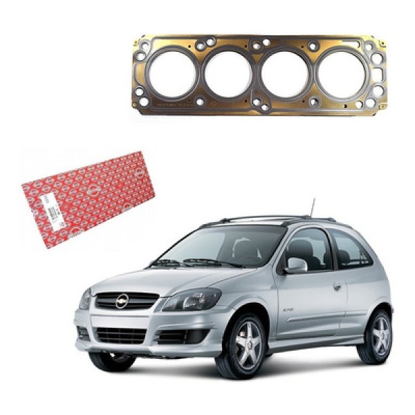 Encontraproduto.com.br - Junta Cabeçote Metálica GM Celta Corsa Onix Prisma 1.0 8v VHC VHCE Elring 335870