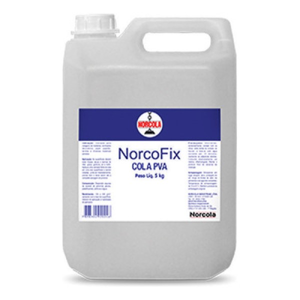 Encontraproduto.com.br - Cola Branca Norcofix 5kg Norcola