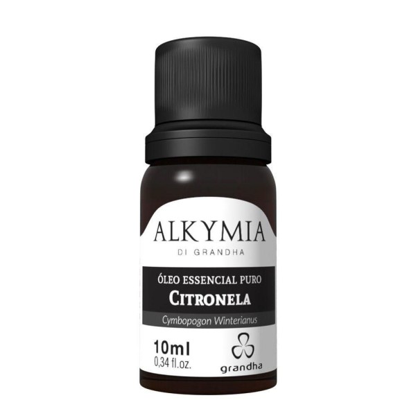 Encontraproduto.com.br - Óleo Essencial de Citronela Puro Alkimia 10 Ml
