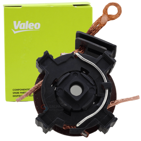 Encontraproduto.com.br - PORTA ESCOVAS DE PARTIDA VALEO FORD FIESTA ECOSPORT  GM ASTRA  CELTA  CORSA  RENAULT CLIO  MEGANE  FIAT PALIO 1.8 -VALEO-   594351