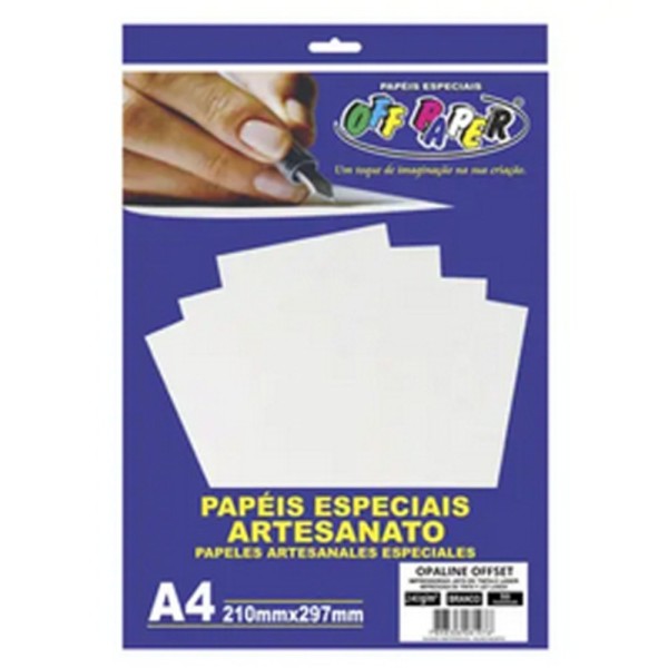 Encontraproduto.com.br - Papel Off Paper Opaline Offset A4 240G 50 Folhas (MP)
