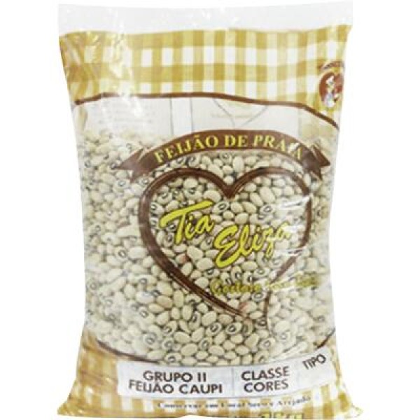 Encontraproduto.com.br - Feijão Fradinho Tia Eliza Tipo 2 Pacote com 1kg