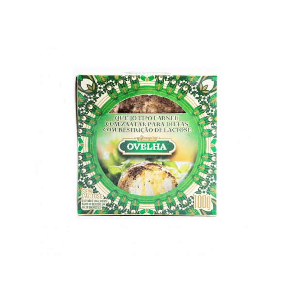 Encontraproduto.com.br - Queijo Tipo Labneh Sem Lactose com Zaatar Casa da Ovelha Caixa 100 g