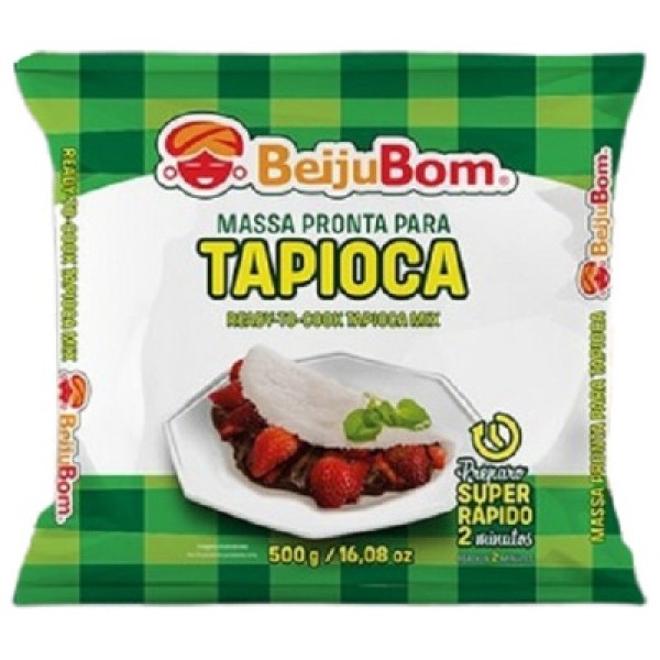 Encontraproduto.com.br - Massa Pronta Tapioca Beijubom 500g