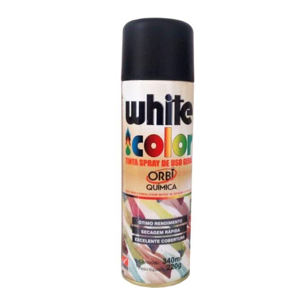 Encontraproduto.com.br - Tinta Spray Preta Fosco