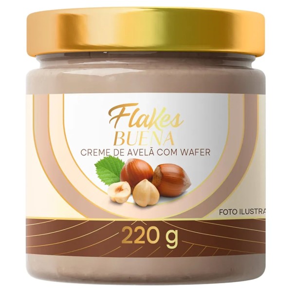 Encontraproduto.com.br - Creme Flocos Variegato Buena 220g Mec3