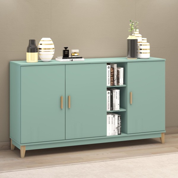 Encontraproduto.com.br - Buffet Legno com 3 Portas - Oliva