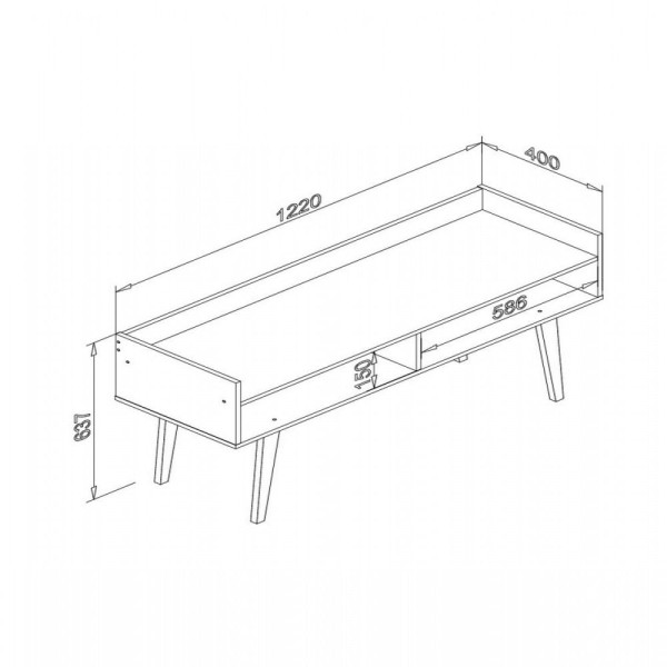 Encontraproduto.com.br - Rack Retrô para TV de 46