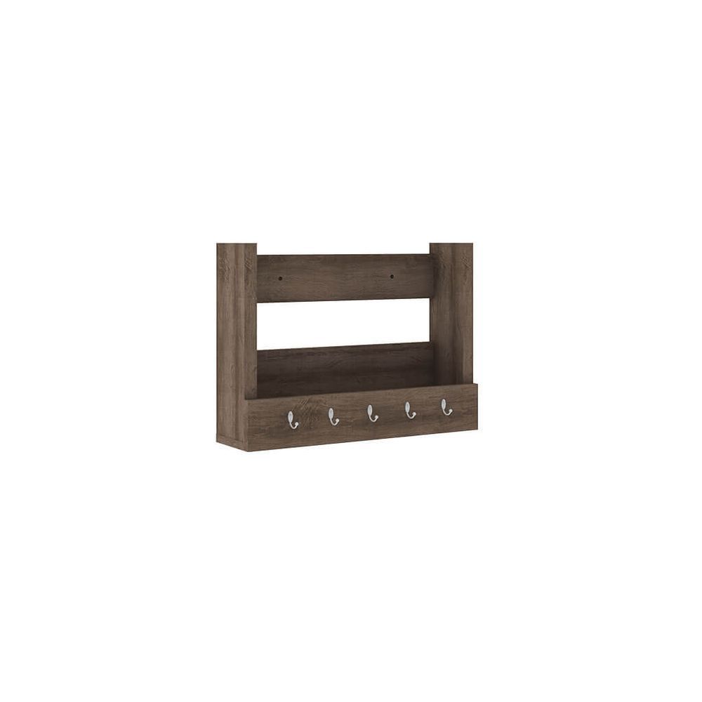 Encontraproduto.com.br - Nicho Decorativo Móvel Bento com Suporte J Rustico 50,2x36,5x12,9cm