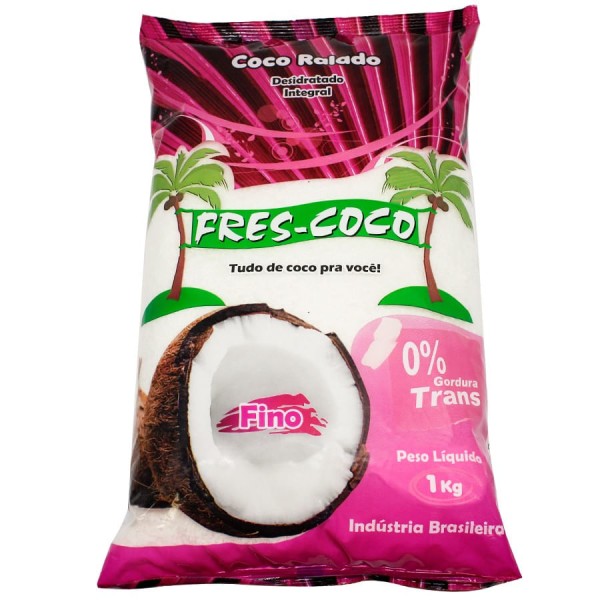 Encontraproduto.com.br - Coco Ralado Fino 1kg FRES COCO