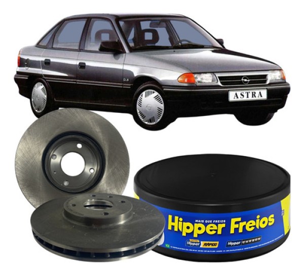 Disco Freio Dianteiro 4 Furos Astra 99 a 2011 Hipper HF25B