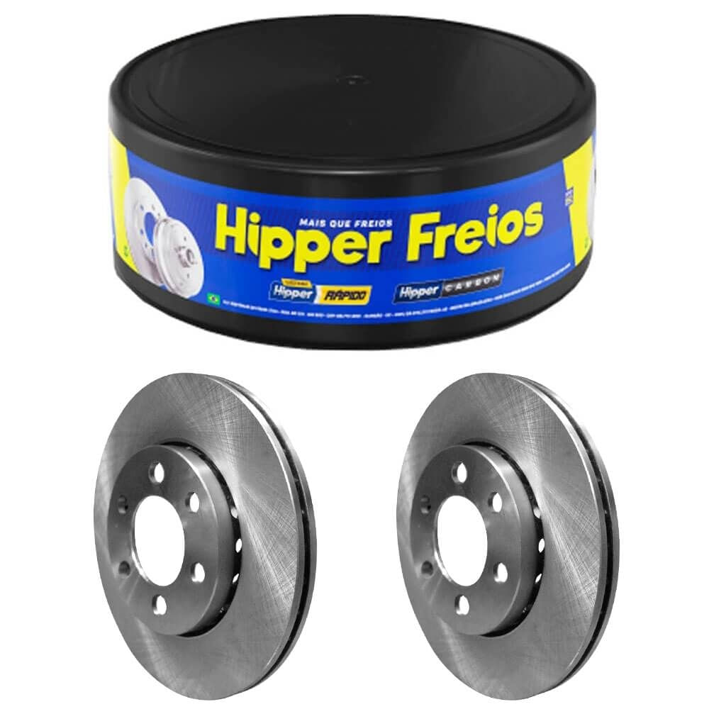 Encontraproduto.com.br - Disco Freio Diant 6 Furos Pajero 2006 a 2020 Hipper HF200B