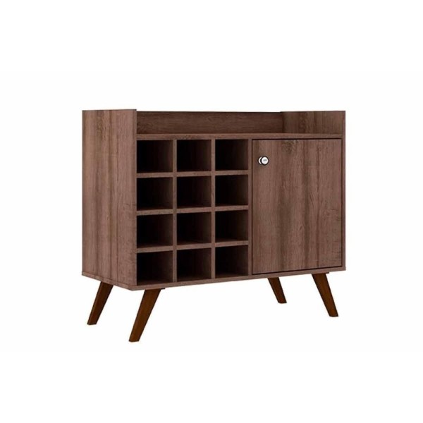 Encontraproduto.com.br - Adega De Sala Jantar Rt 3111 Bar P- 12 Garrafa Rustico - Movelbento