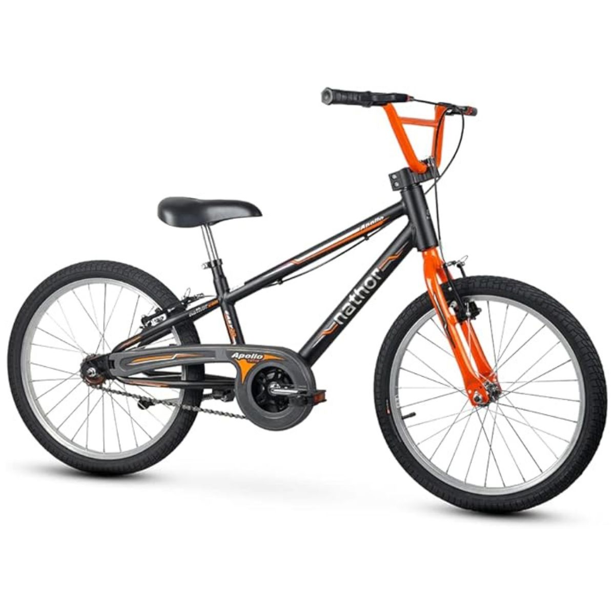Encontraproduto.com.br - Bicicleta Aro 20 Preta E Laranja Apollo Nathor 101200160003